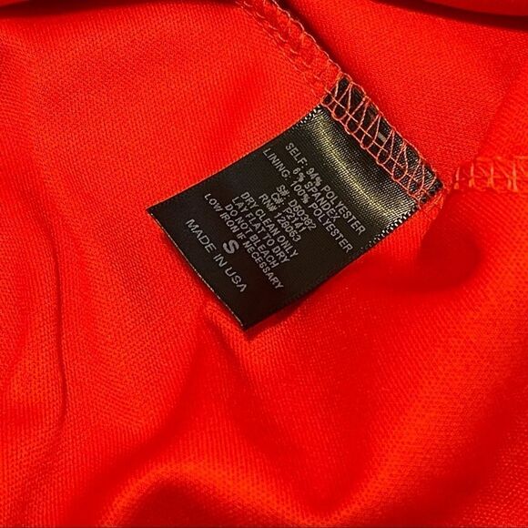 🍋 Potter’s Pot • Red Dress w/Perforated Details - Picture 8 of 10